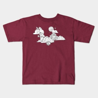 Fish in the clouds Kids T-Shirt